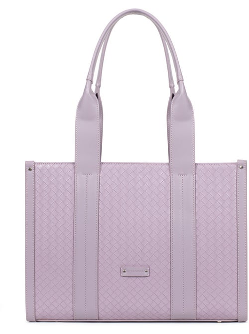 Borsa a spalla con 2 manici nila hexagona - Kiabi