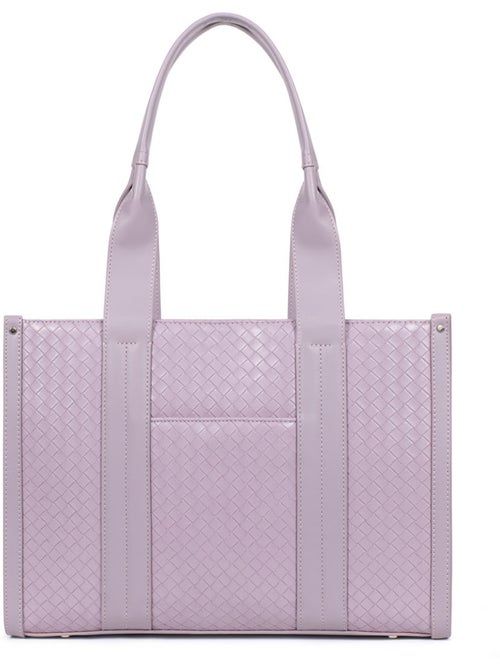 Borsa a spalla con 2 manici nila hexagona - Kiabi