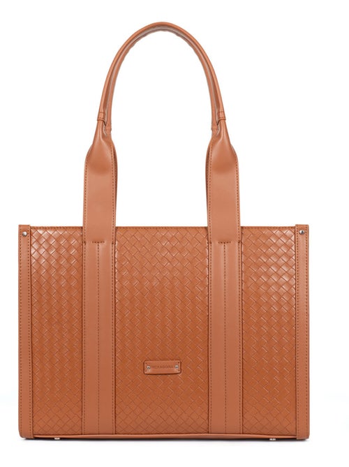 Borsa a spalla con 2 manici nila hexagona - Kiabi