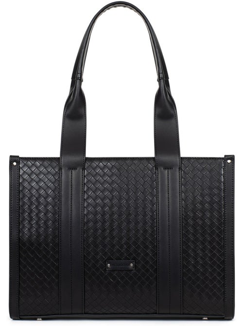 Borsa a spalla con 2 manici nila hexagona - Kiabi