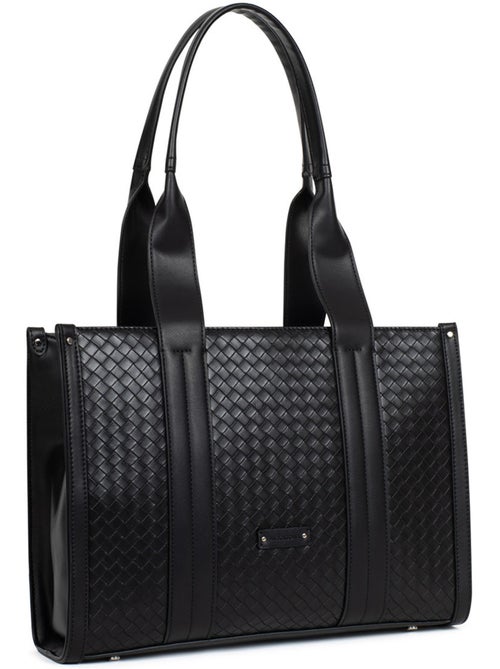 Borsa a spalla con 2 manici nila hexagona - Kiabi