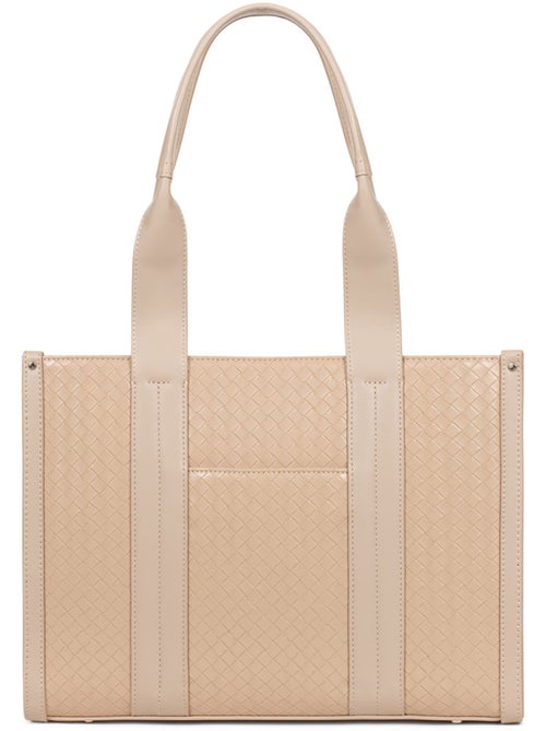 Borsa a spalla con 2 manici nila hexagona - Kiabi