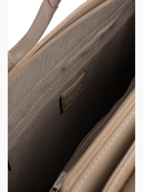 Borsa a spalla con 2 manici nila hexagona - Kiabi