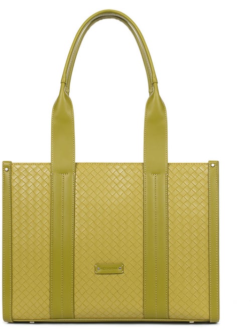 Borsa a spalla con 2 manici nila hexagona - Kiabi