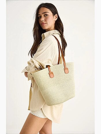Borsa a spalla da spiaggia lucci