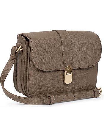 Borsa a tracolla - pelle aude hexagona