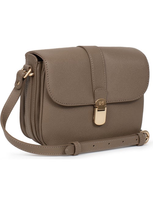 Borsa a tracolla - pelle aude hexagona - Kiabi