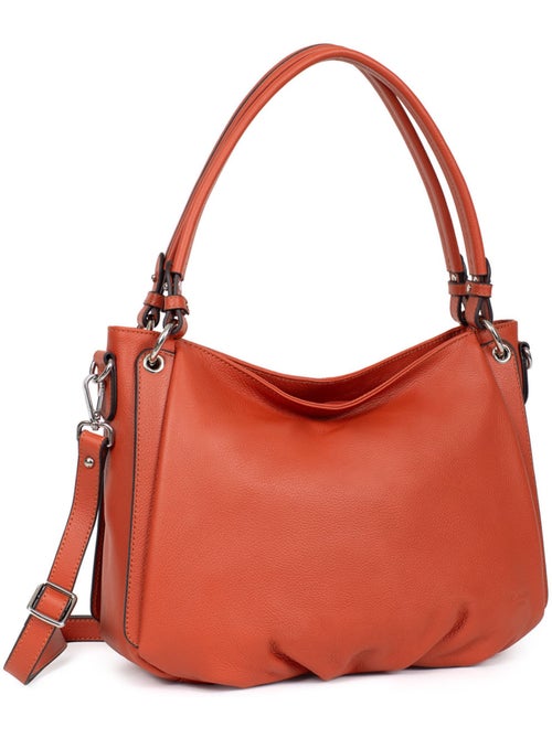 Borsa a tracolla - Pelle CONFORT - Kiabi