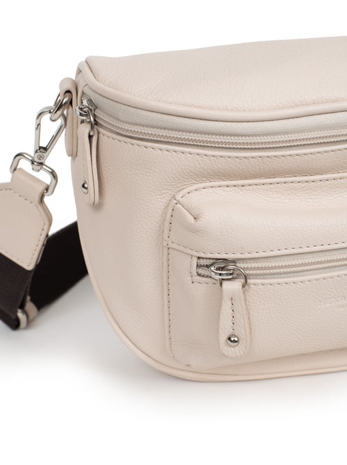 Borsa a tracolla - pelle confort hexagona - Kiabi
