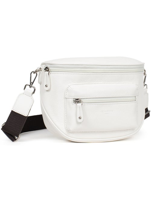Borsa a tracolla - pelle confort hexagona - Kiabi