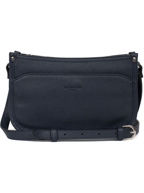 Borsa a tracolla - pelle confort hexagona - Kiabi