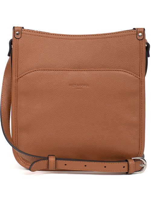 Borsa a tracolla - pelle confort hexagona - Kiabi