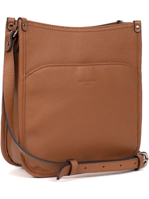Borsa a tracolla - pelle confort hexagona - Kiabi