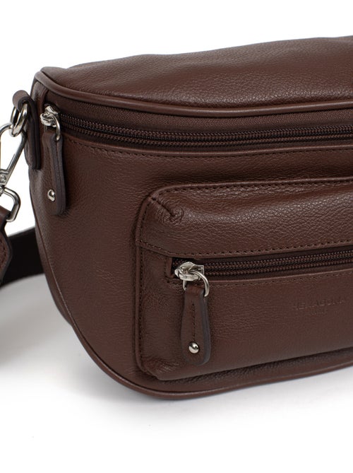 Borsa a tracolla - pelle confort hexagona - Kiabi