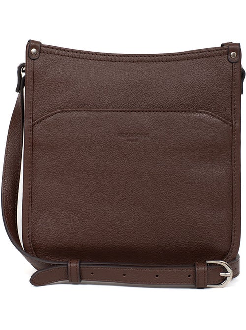 Borsa a tracolla - pelle confort hexagona - Kiabi