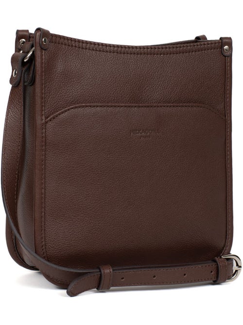 Borsa a tracolla - pelle confort hexagona - Kiabi