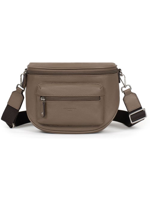 Borsa a tracolla - pelle confort hexagona - Kiabi