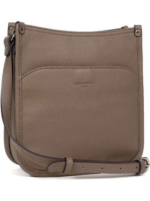 Borsa a tracolla - pelle confort hexagona - Kiabi