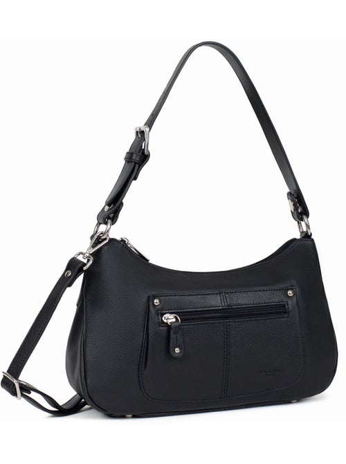 Borsa a tracolla - pelle confort hexagona - Kiabi