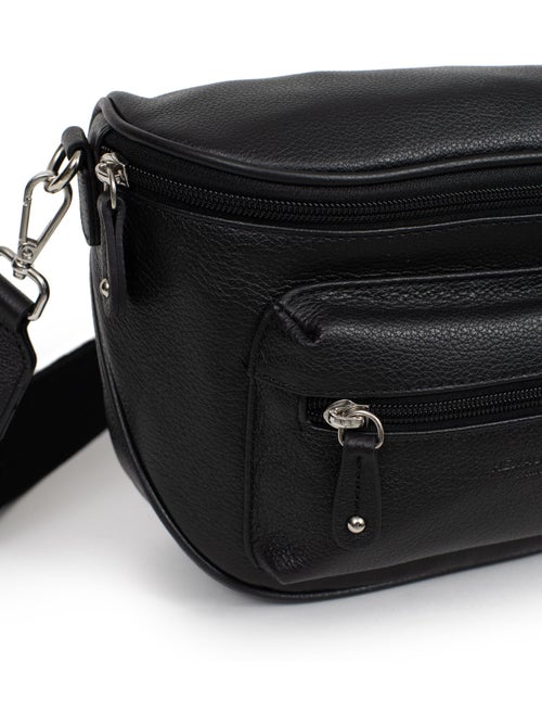 Borsa a tracolla - pelle confort hexagona - Kiabi