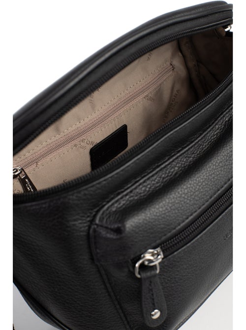 Borsa a tracolla - pelle confort hexagona - Kiabi