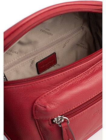 Borsa a tracolla - pelle confort hexagona