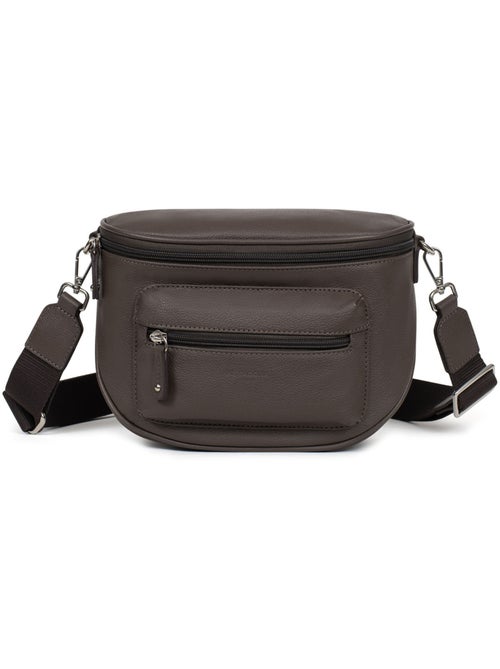Borsa a tracolla - pelle confort hexagona - Kiabi