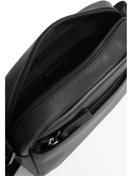 Borsa a tracolla - pelle di vitello soft studio hexagona - Kiabi