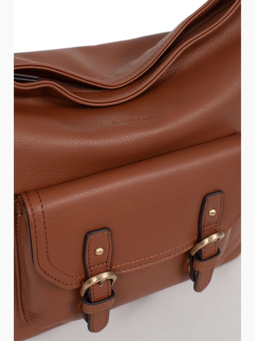Borsa a tracolla - pelle di vitello taima hexagona - Kiabi