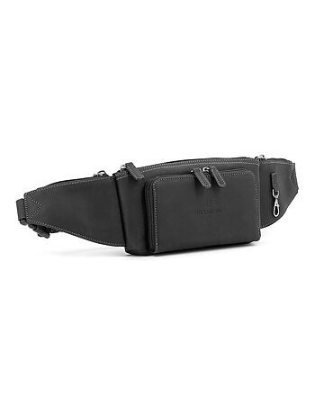 Borsa a tracolla - pelle félin hexagona