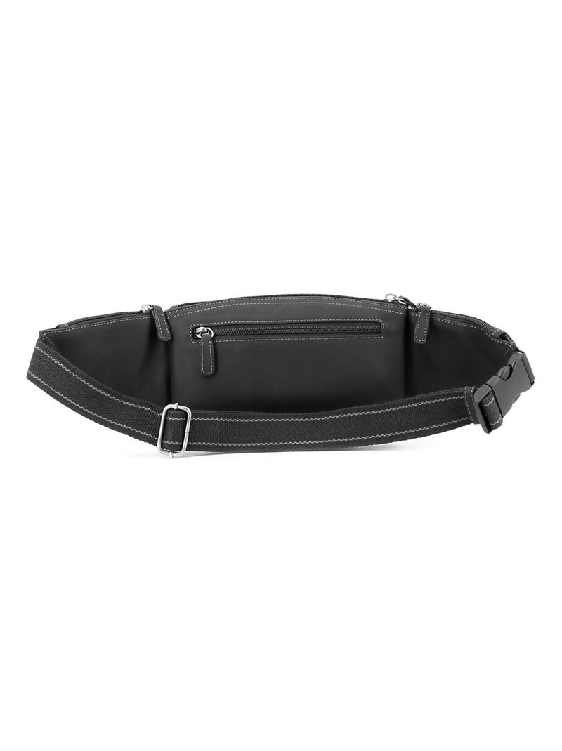 Borsa a tracolla - pelle félin hexagona Nero - Kiabi