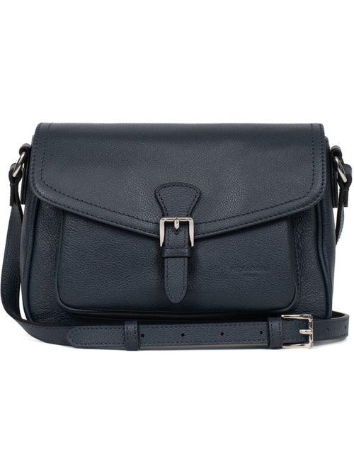 Borsa a tracolla - pelle mirabelle hexagona - Kiabi
