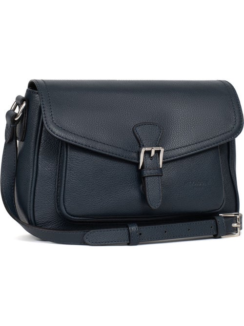 Borsa a tracolla - pelle mirabelle hexagona - Kiabi