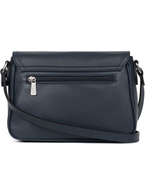 Borsa a tracolla - pelle mirabelle hexagona - Kiabi