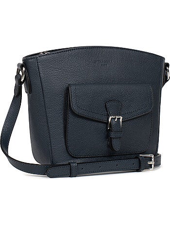 Borsa a tracolla - pelle mirabelle hexagona
