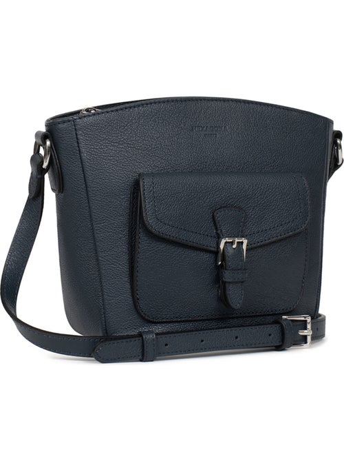 Borsa a tracolla - pelle mirabelle hexagona - Kiabi