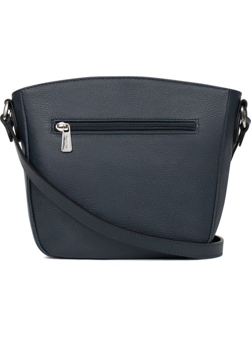 Borsa a tracolla - pelle mirabelle hexagona - Kiabi