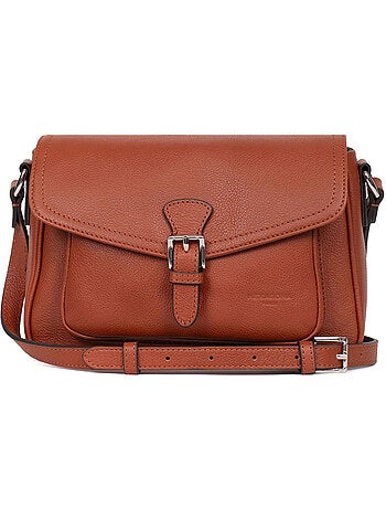 Borsa a tracolla - pelle mirabelle hexagona