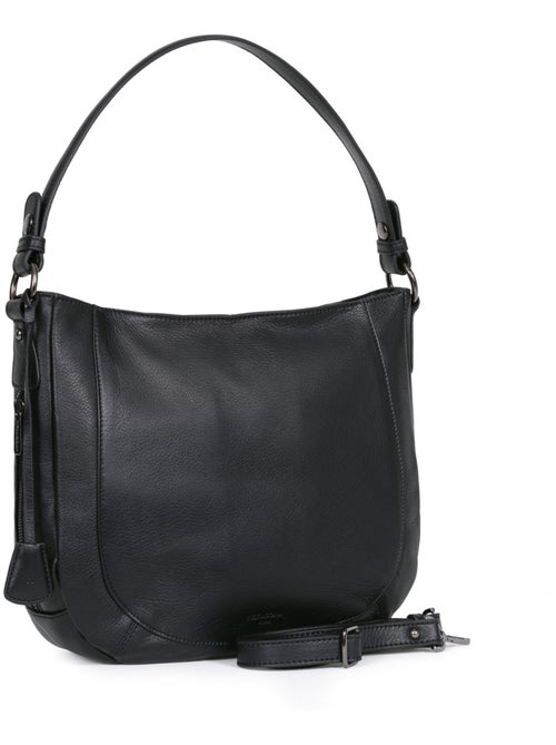 Borsa a tracolla - Pelle SAUVAGE - Kiabi