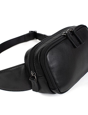 Borsa a tracolla - pelle soft studio hexagona