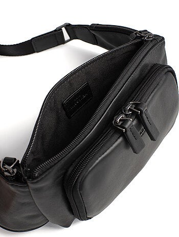 Borsa a tracolla - pelle soft studio hexagona