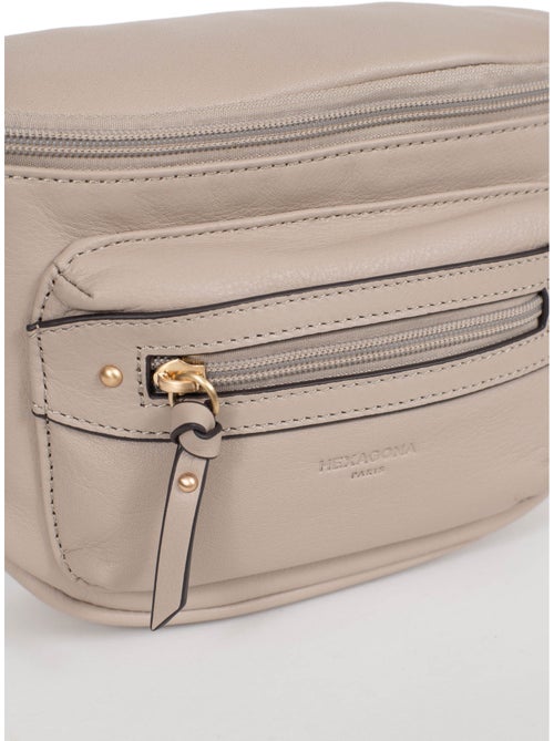 Borsa a tracolla - Pelle TAIMA - Kiabi