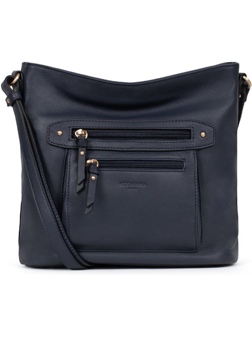 Borsa a tracolla - pelle taima hexagona - Kiabi