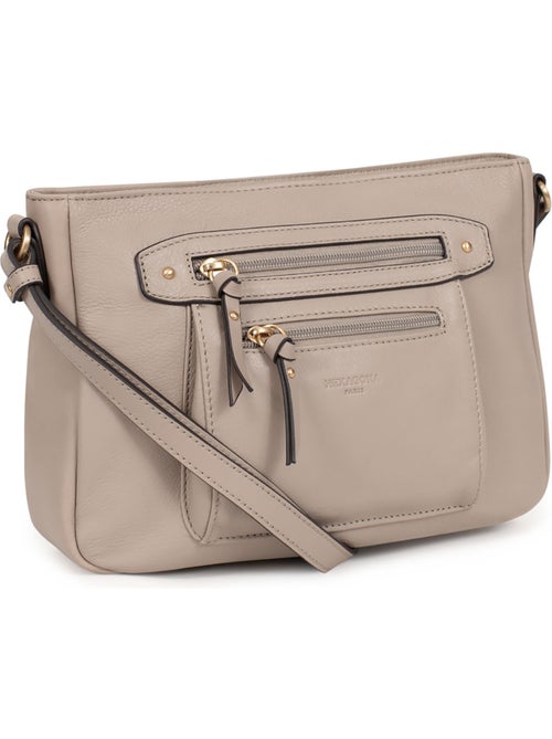 Borsa a tracolla - pelle taima hexagona - Kiabi