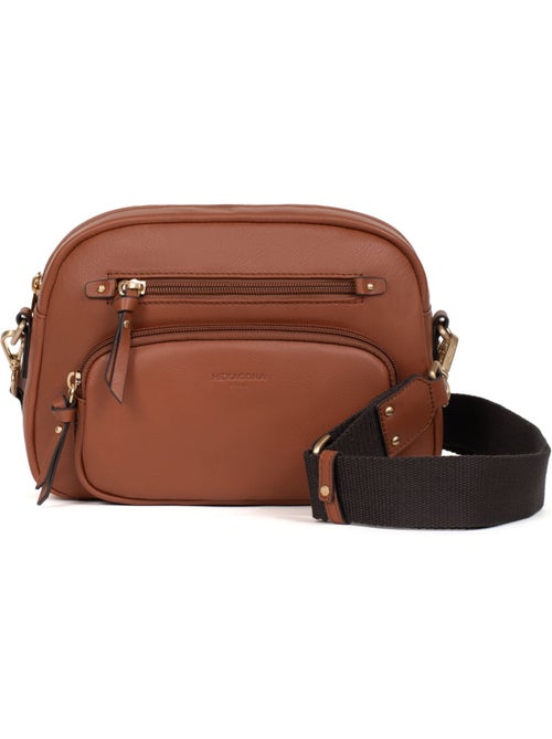Borsa a tracolla - pelle taima hexagona - Kiabi