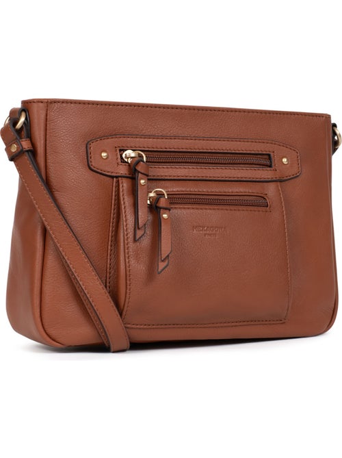 Borsa a tracolla - pelle taima hexagona - Kiabi
