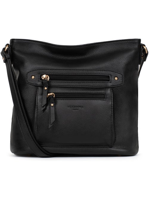 Borsa a tracolla - pelle taima hexagona - Kiabi