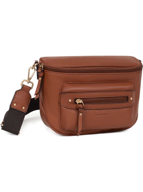 Borsa a tracolla - Pelle TAIMA - Kiabi