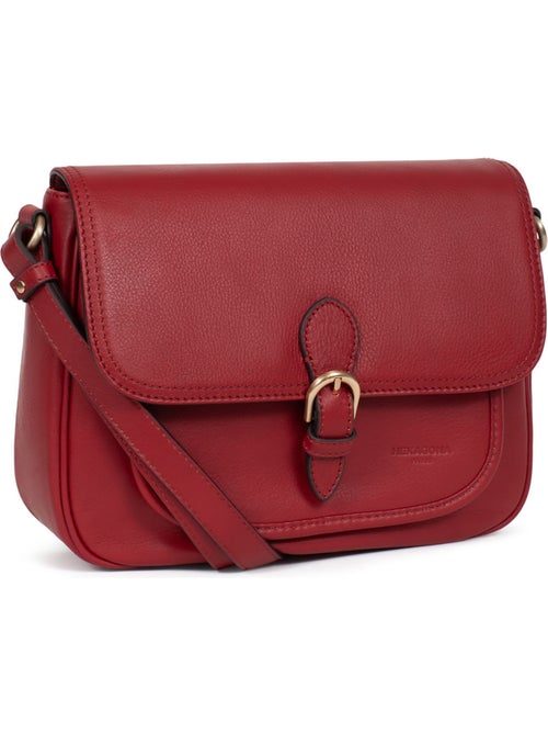 Borsa a tracolla - Pelle TAIMA - Kiabi