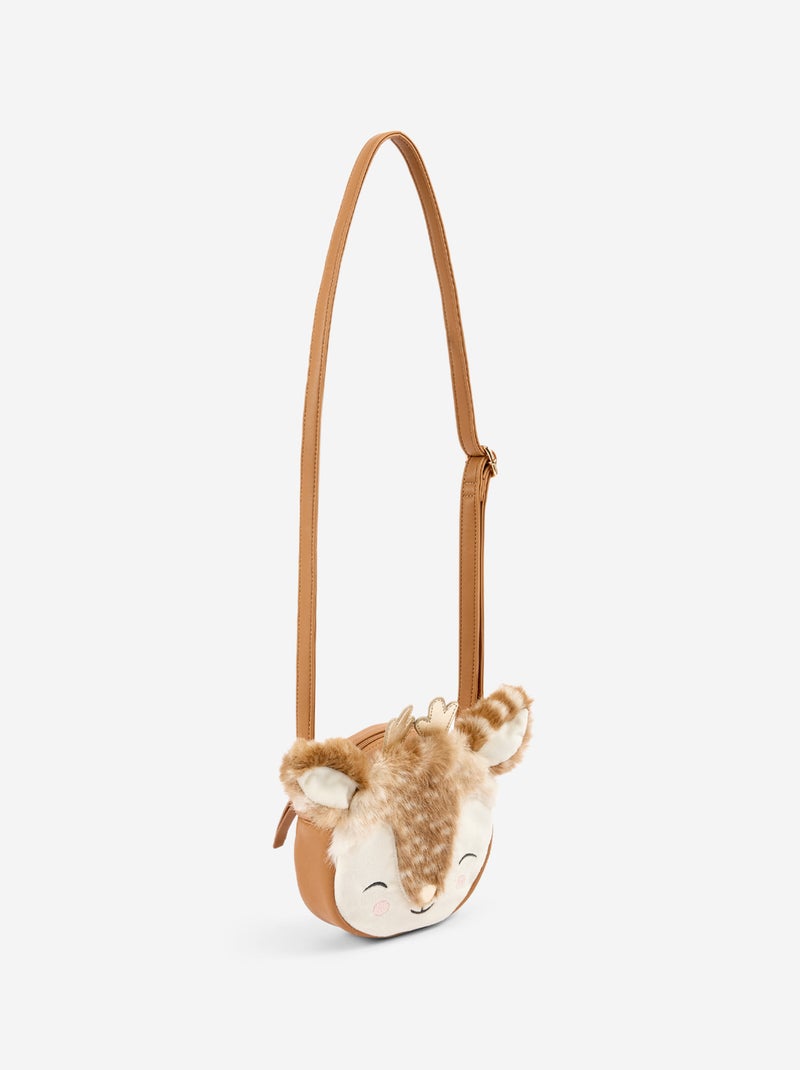 Borsa a tracolla a forma di renna Marrone - Kiabi